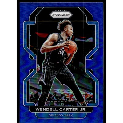2021-22 Panini Prizm Prizms Blue #160 Wendell Carter Jr.