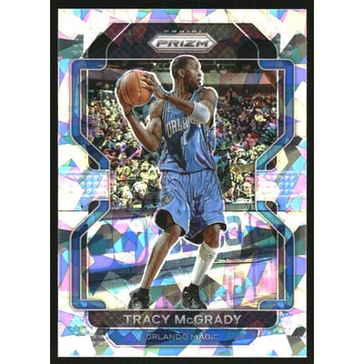 2021-22 Panini Prizm Prizms Ice #253 Tracy McGrady