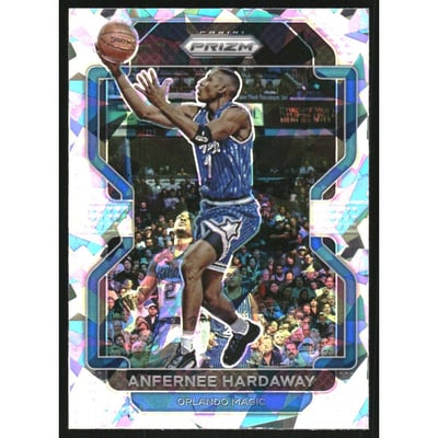 2021-22 Panini Prizm Prizms Ice #294 Anfernee Hardaway