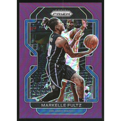 2021-22 Panini Prizm Prizms Purple #163 Markelle Fultz