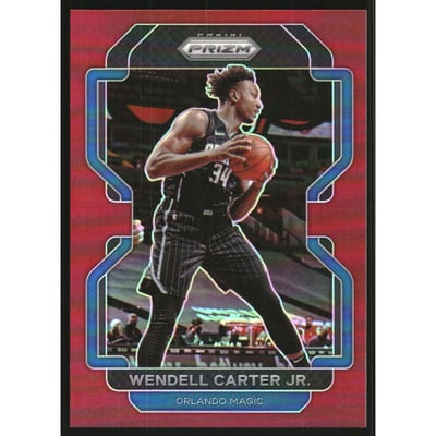 2021-22 Panini Prizm Prizms Red #160 Wendell Carter Jr.
