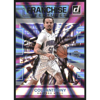 2022-23 Donruss Franchise Features Holo Purple Laser #14 Cole Anthony