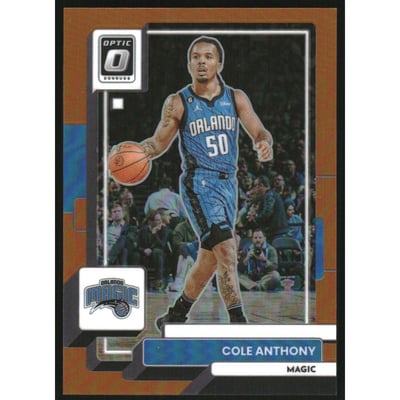 2022-23 Donruss Optic Orange #145 Cole Anthony