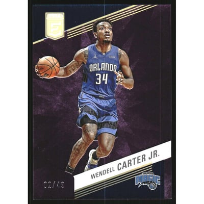 2022-23 Elite Purple #137 Wendell Carter Jr.