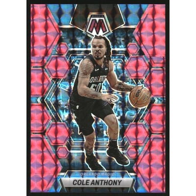 2022-23 Panini Mosaic Mosaic Pink #10 Cole Anthony
