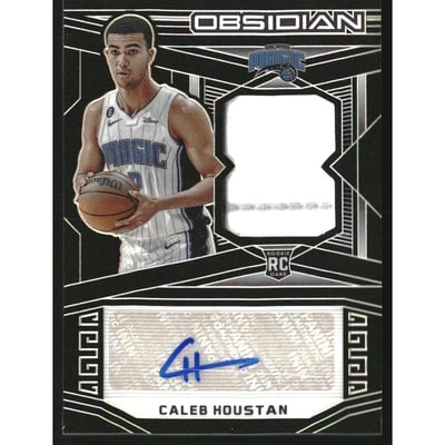 2022-23 Panini Obsidian #212 Caleb Houstan AU JSY RC