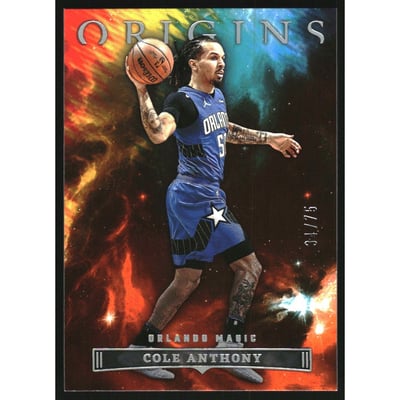 2022-23 Panini Origins Orange #58 Cole Anthony