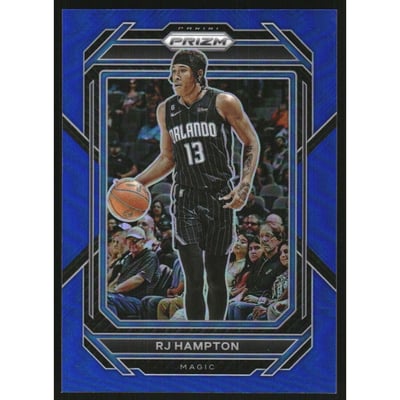 2022-23 Panini Prizm Prizms Blue #177 RJ Hampton