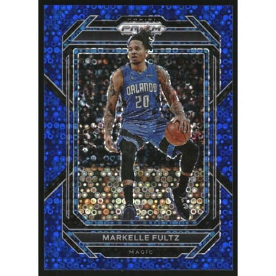 2022-23 Panini Prizm Prizms Fast Break Blue #174 Markelle Fultz