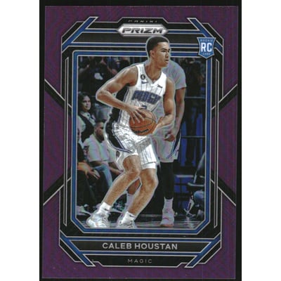2022-23 Panini Prizm Prizms Purple #269 Caleb Houstan