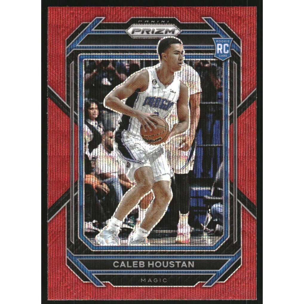2022-23 Panini Prizm Prizms Ruby Wave #269 Caleb Houstan