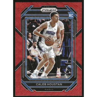 2022-23 Panini Prizm Prizms Ruby Wave #269 Caleb Houstan