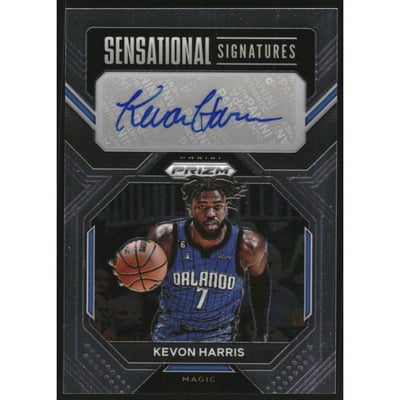 2022-23 Panini Prizm Sensational Signatures #66 Kevon Harris