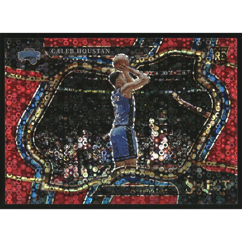 2022-23 Select Prizms Red Disco #284 Caleb Houstan