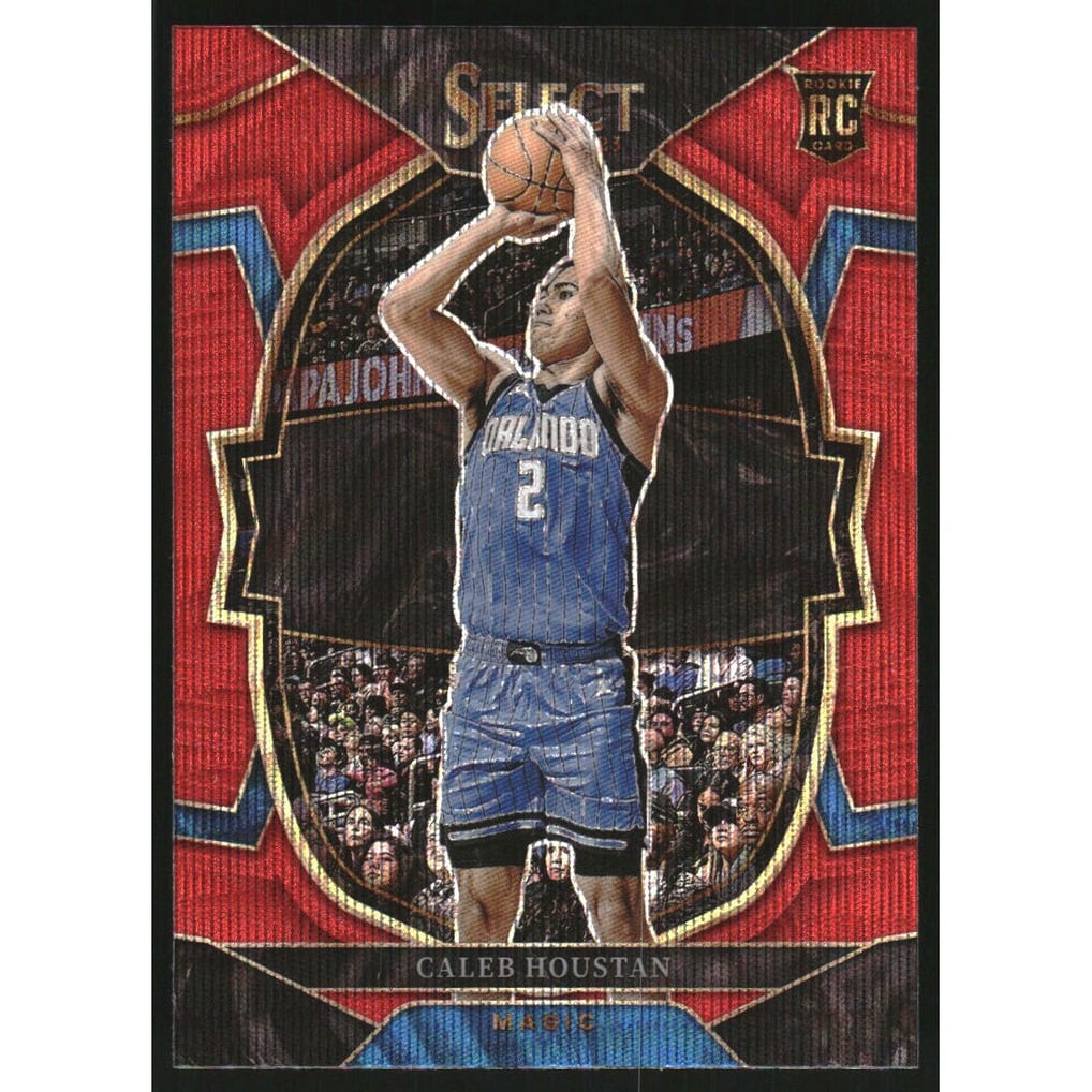 2022-23 Select Prizms Red Wave #68 Caleb Houstan