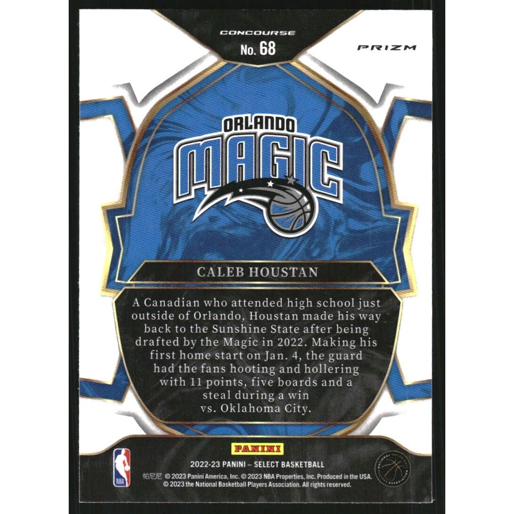 2022-23 Select Prizms Scope #68 Caleb Houstan