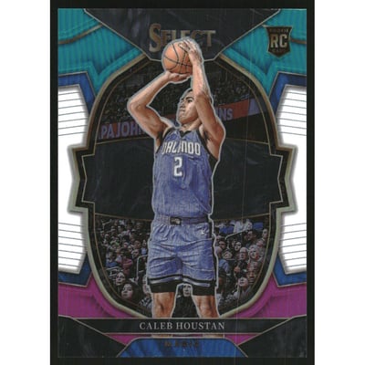 2022-23 Select Prizms Teal White Pink #68 Caleb Houstan