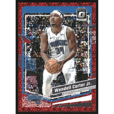 2023-24 Donruss Optic Fast Break Red #89 Wendell Carter Jr.