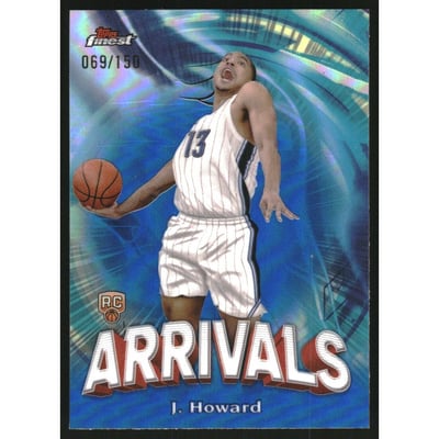 2023-24 Finest Arrivals Blue Refractors #A13 Jett Howard