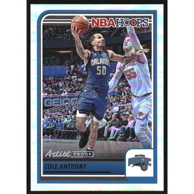 2023-24 Hoops Artist Proof #230 Cole Anthony
