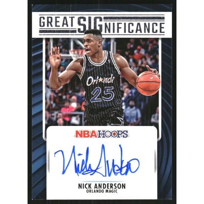 2023-24 Hoops Great SIGnificance #78 Nick Anderson