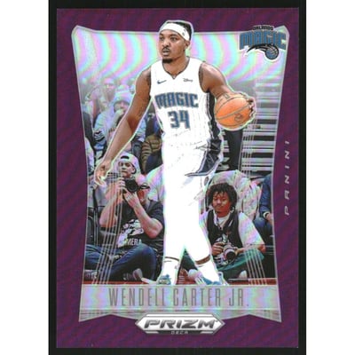 2023-24 Panini Prizm Deca Prizms Purple #36 Wendell Carter Jr.
