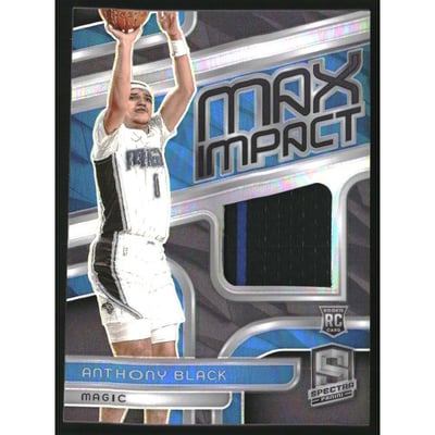 2023-24 Panini Spectra Max Impact Jerseys #1 Anthony Black
