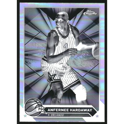 2023-24 Topps Chrome Negative Refractors #44 Anfernee Hardaway