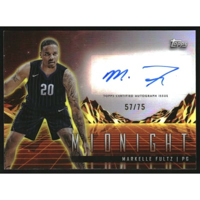 2023-24 Topps Midnight Horizon Signatures Dusk #HSMF Markelle Fultz