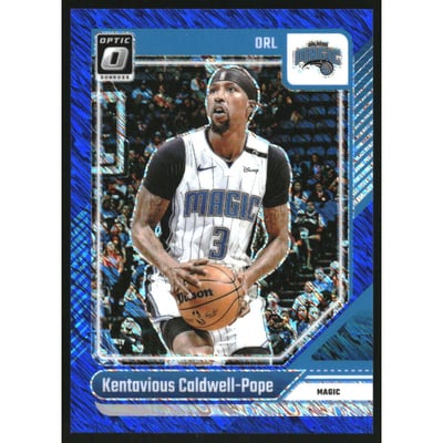2024-25 Donruss Optic Blue Shimmer #145 Kentavious Caldwell-Pope