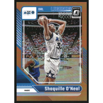 2024-25 Donruss Optic Orange #244 Shaquille O'Neal LGD