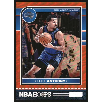 2024-25 Hoops Orange #178 Cole Anthony