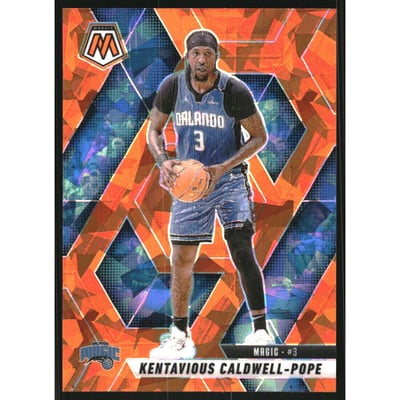 2024-25 Panini Mosaic Mosaic Orange Ice #28 Kentavious Caldwell-Pope