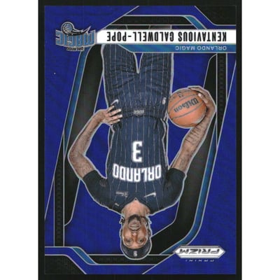 2024-25 Panini Prizm Prizms Blue #63 Kentavious Caldwell-Pope