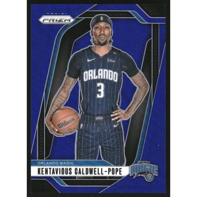 2024-25 Panini Prizm Prizms Blue #63 Kentavious Caldwell-Pope
