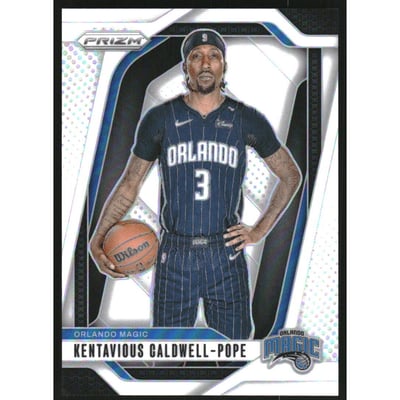 2024-25 Panini Prizm Prizms White #63 Kentavious Caldwell-Pope