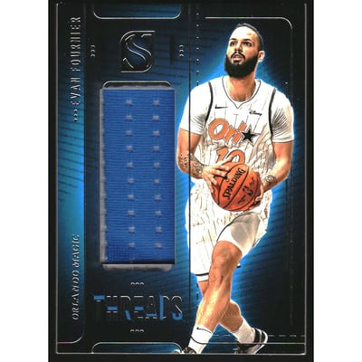 2024-25 Panini Silhouette Threads #67 Evan Fournier
