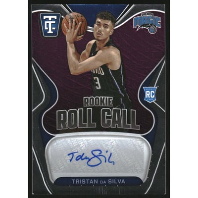 2024-25 Totally Certified Rookie Roll Call Autographs Mirror Purple #9 Tristan da Silva