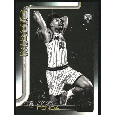 2025-26 Topps Blackout #232 Noah Penda