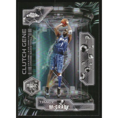 2025-26 Topps Chrome Clutch Gene Refractors #CG24 Tracy McGrady