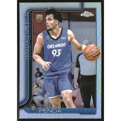 2025-26 Topps Chrome Refractors #282 Noah Penda