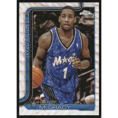 2025-26 Topps Chrome Wave Refractors #245 Tracy McGrady