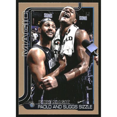 2025-26 Topps Gold #271 Pure Magic/Paolo Banchero/Jalen Suggs