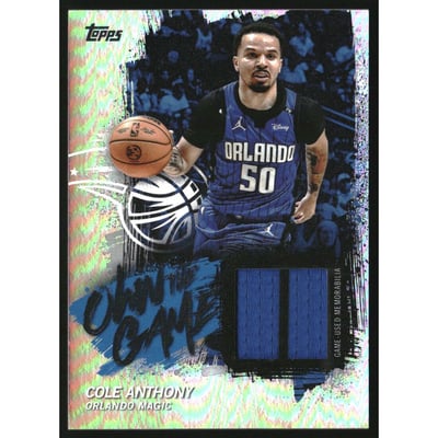 2025-26 Topps Own the Game Rainbow Foilboard #OTGACA Cole Anthony