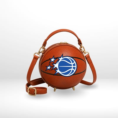 Orlando Magic by Jill Martin Basketball Crossbody Fan Bag