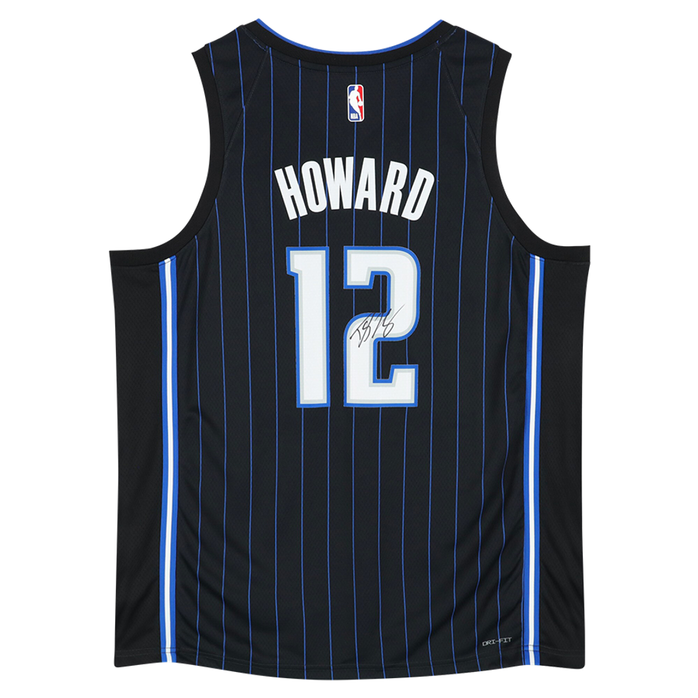 Dwight Howard Orlando Magic Autographed Fanatics Authentic Black Icon Edition Nike Swingman Jersey  