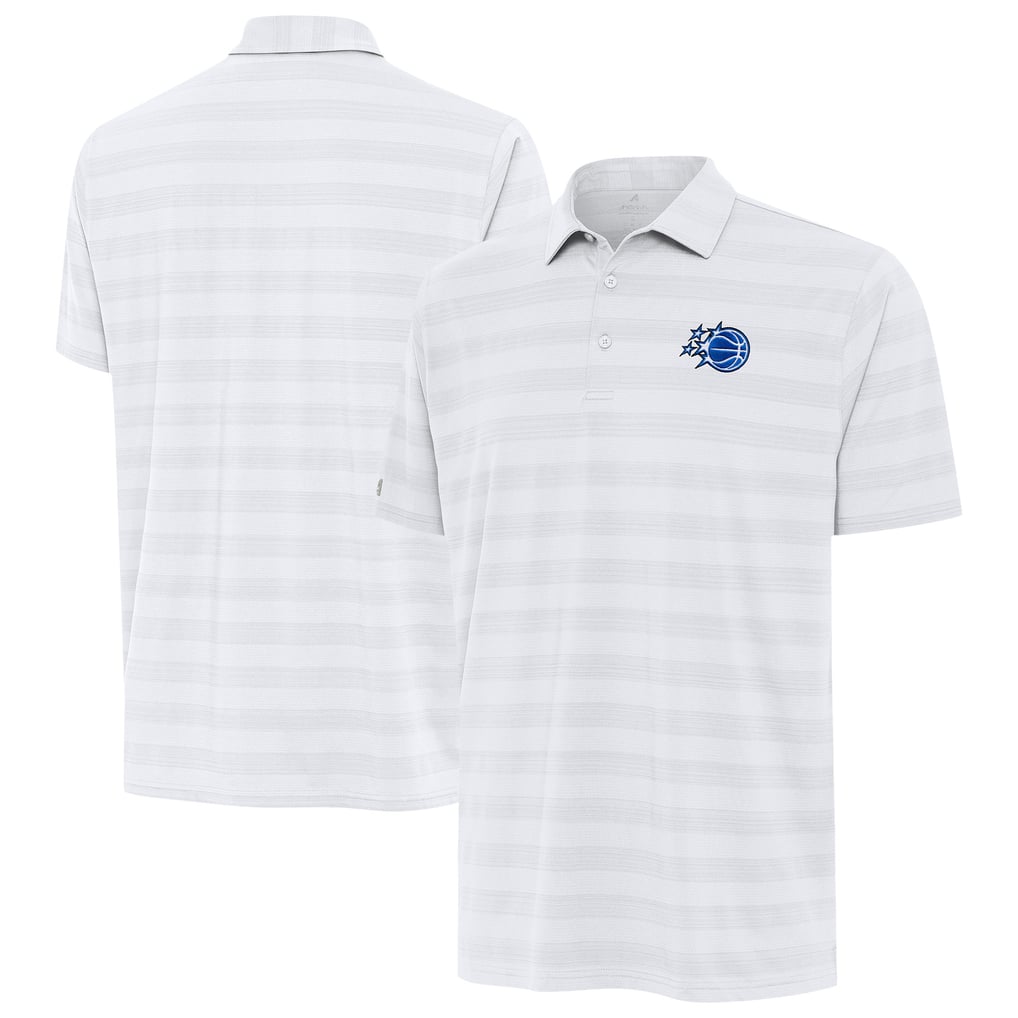 Orlando Magic Antigua New Logo Tunnel Polo - White