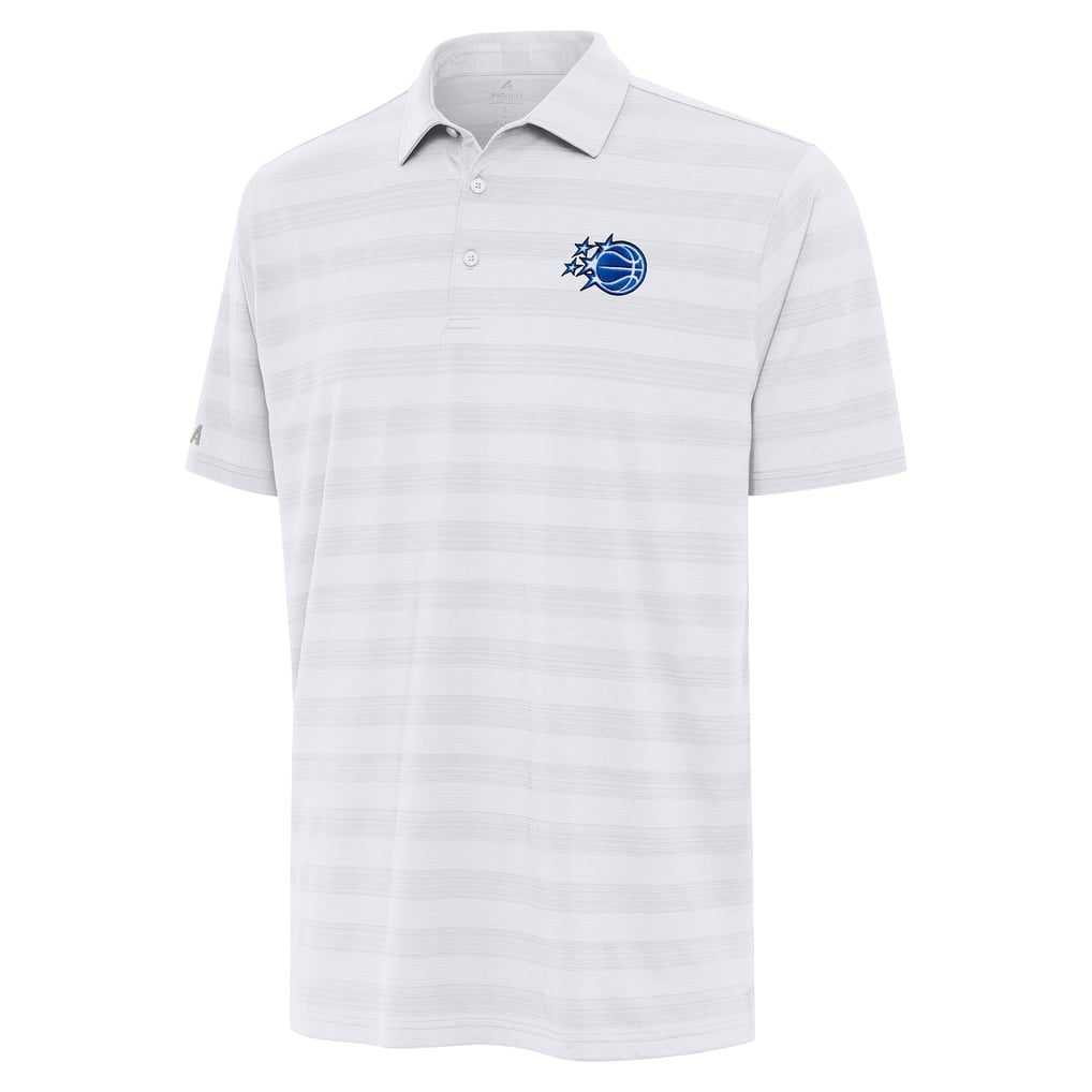 Orlando Magic Antigua New Logo Tunnel Polo - White