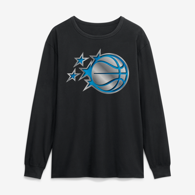 Orlando Magic  Forged Mascot Long Sleeve T-Shirt - Black