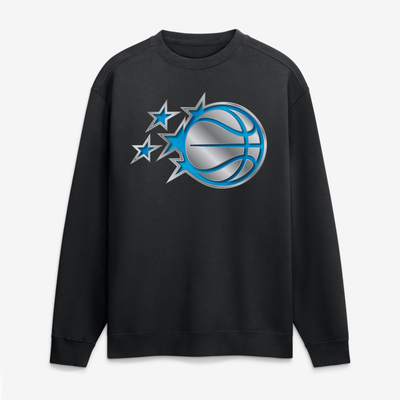 Orlando Magic  Metallic Mascot Sweatshirt - Black